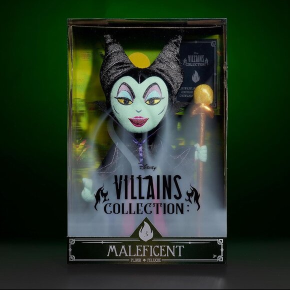 DISNEY VILLIAN COLLECTION DOLLS, 3 PIECE SET, NIB, CRUELLA, QUEEN, MALEFIENT - Picture 10 of 10